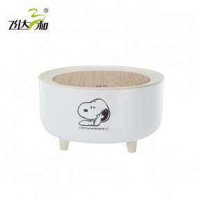 TG3370 史努比（bǐ）高（gāo）腳桌麵垃圾桶（tǒng） 2L