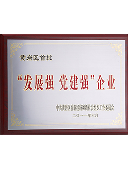 黃岩區首（shǒu）批“發展強 黨建強企業（yè）”